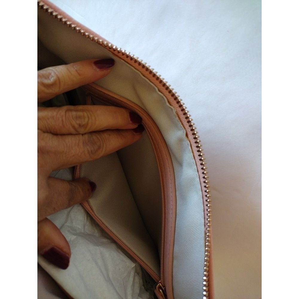 Lauren Conrad Crossbody Shoulder Bag Woman Floral Embellishments Gold‎ Details - Picture 5 of 13